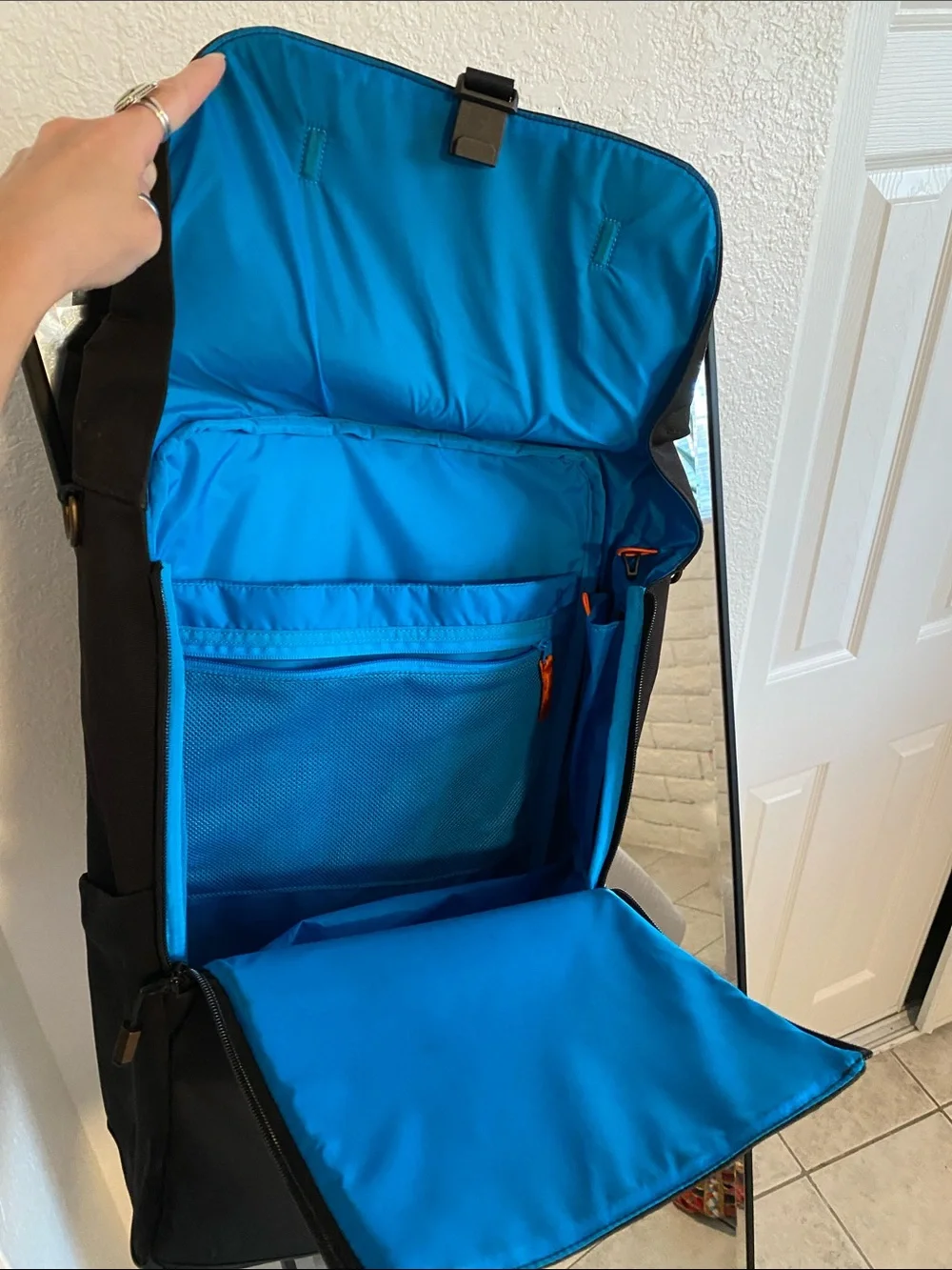 🩵 Huhu Everyday Diaper Backpack Great Men’s Diaper Bag